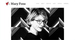 Desktop Screenshot of maryfons.com